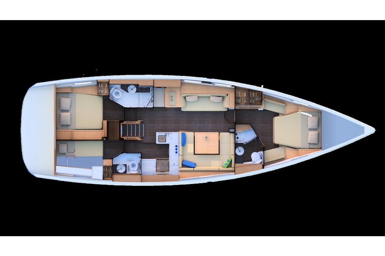 Jeanneau 51 Yacht  - Precio Jeanneau 51 【 NUEVO 】Sernautic